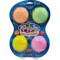 Guľôčková modelína PlayFoam: Boule Set - trblietavá (4 farby)