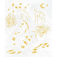 JANOD Maľovanie podľa čísel: Lesné zvieratká