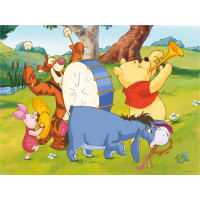 DINO Obrázkové kocky Macko Pú, 12 kociek