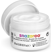 SNAZAROO Farba na tvár Klaunská biela 50ml