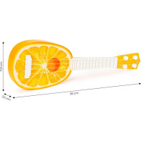 ECOTOYS Detská gitara - Pomaranč