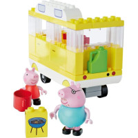 HASBRO Stavebnica Prasiatko Peppa: Karavan 52ks