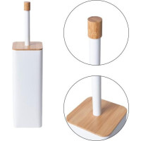 WC kefa FONTI - biela s bambusom