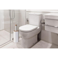WC kefa FONTI - biela s bambusom