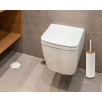 WC kefa TANGO - biela s bambusom