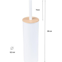 WC kefa TANGO - biela s bambusom