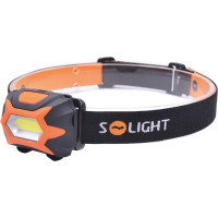 Solight LED čelové svietidlo, 3W COB, 3x AAA