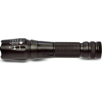 Solight LED nabíjacie profesionálne svietidlo, 600lm, T6 XML Cree LED, zoom, Li-Ion