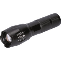 Solight LED nabíjacie svietidlo, 300lm, Cree, zoom, power banka, Li-Ion