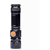 Solight LED nabíjacie vreckové svietidlo, 200lm, 3W, zoom, Li-Ion