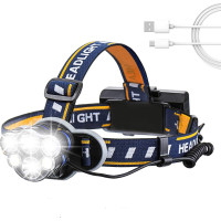 Solight LED čelové nabíjacie svietidlo 550, 550lm, Li-Ion