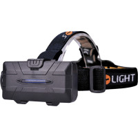 Solight LED čelové nabíjacie svietidlo 550, 550lm, Li-Ion