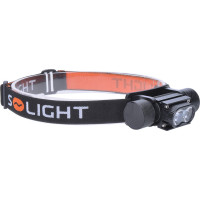 Solight LED čelové nabíjacie svietidlo, 650lm, Li-Ion