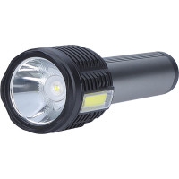 Solight LED nabíjacie ručné svietidlo, 150+150lm, Li-Ion