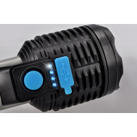 Solight LED nabíjacie ručné svietidlo, 150+150lm, Li-Ion