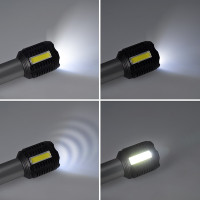 Solight LED nabíjacie ručné svietidlo, 150+150lm, Li-Ion