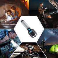 Solight LED nabíjacie ručné svietidlo, 150+150lm, Li-Ion