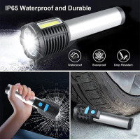 Solight LED nabíjacie ručné svietidlo, 150+150lm, Li-Ion