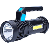 Solight LED nabíjacie svietidlo s rukoväťou a bočným svetlom, 150+100lm, Li-Ion