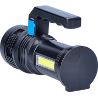 Solight LED nabíjacie svietidlo s rukoväťou a bočným svetlom, 150+100lm, Li-Ion