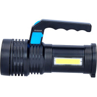 Solight LED nabíjacie svietidlo s rukoväťou a bočným svetlom, 150+100lm, Li-Ion