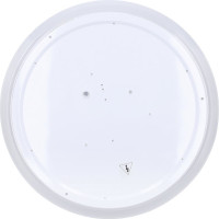 Solight LED osvetlenie s diaľkovým ovládačom Floco, 30W + 6W RGB, 2100lm, 40cm, zmena chromatickosti, stmievateľné