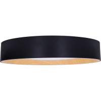 Solight LED osvetlenie s diaľkovým ovládačom Larios Black, 48W, 3360lm, 39cm, zmena chromatickosti, stmievateľné