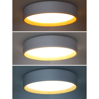 Solight LED osvetlenie s diaľkovým ovládačom Larios White, 48W, 3360lm, 39cm, zmena chromatickosti, stmievateľné