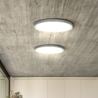 Solight LED osvetlenie s diaľkovým ovládačom Estela White, 36W, 2700lm, 30cm, zmena chromatickosti, stmievateľné