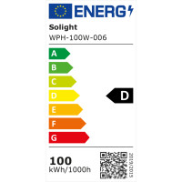 Solight high bay, 100W, 14000lm, 120 °, Meanwell, 5000K, UGR
