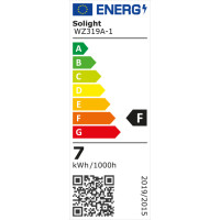 Solight LED žiarovka, bodová, 7W, GU10, 4000K, 595lm, biela
