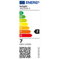 Solight LED žiarovka, bodová, 7W, GU10, 6000K, 595lm, biela