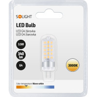 Solight LED žiarovka G4, 3,5 W, 3000K, 340lm