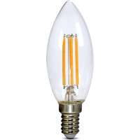 Solight LED žiarovka retro, sviečka 4W, E14, 3000K, 360 °, 440lm