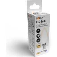 Solight LED žiarovka, sviečka, 4W, E14, 3000K, 340lm