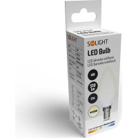 Solight LED žiarovka, sviečka, 6W, E14, 4000K, 510lm