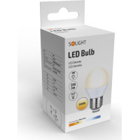Solight LED žiarovka, miniglobe, 4W, E27, 3000K, 340lm