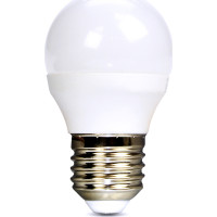 Solight LED žiarovka, miniglobe, 6W, E27, 4000K, 510lm