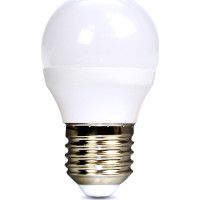 Solight LED žiarovka, miniglobe, 6W, E27, 6000K, 510lm