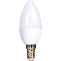 Solight LED žiarovka, sviečka, 6W, E14, 6000K, 510lm