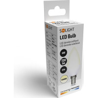 Solight LED žiarovka, sviečka, 8W, E14, 4000K, 720lm
