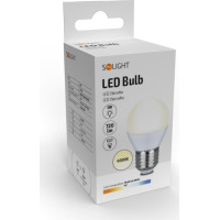 Solight LED žiarovka, miniglobe, 8W, E27, 4000K, 720lm