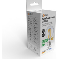 Solight extra úsporná LED žiarovka 5,0 W, 1055lm, 2700K, ekv. 75W