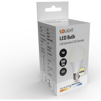 Solight LED žiarovka, klasický tvar, 7W, E27, 4000K, 270 °, 595lm