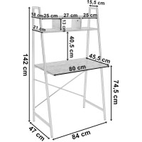 Loftový písací stôl ARVIKA CRAFT