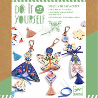 DJECO DIY Drevené prívesky Motýliky