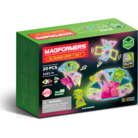 MAGFORMERS Glowing set 20 dielikov