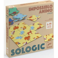 DJECO Logická hra Sologic Impossiblo - Zvieratá