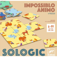DJECO Logická hra Sologic Impossiblo - Zvieratá