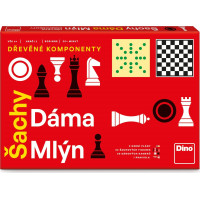 DINO Šach, dáma, mlyn